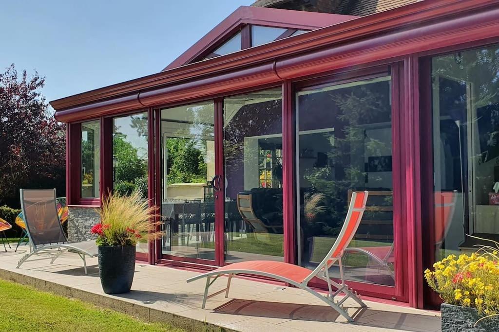 La Mare Aux Chevres Villa Reux Ngoại thất bức ảnh