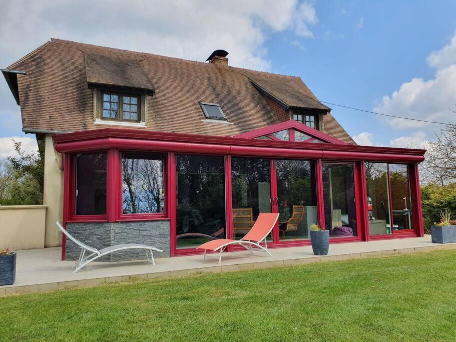 La Mare Aux Chevres Villa Reux Ngoại thất bức ảnh