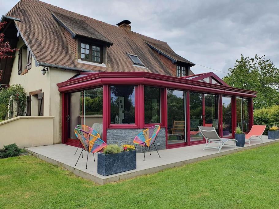 La Mare Aux Chevres Villa Reux Ngoại thất bức ảnh
