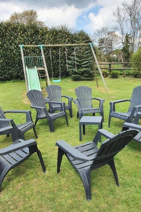 La Mare Aux Chevres Villa Reux Ngoại thất bức ảnh
